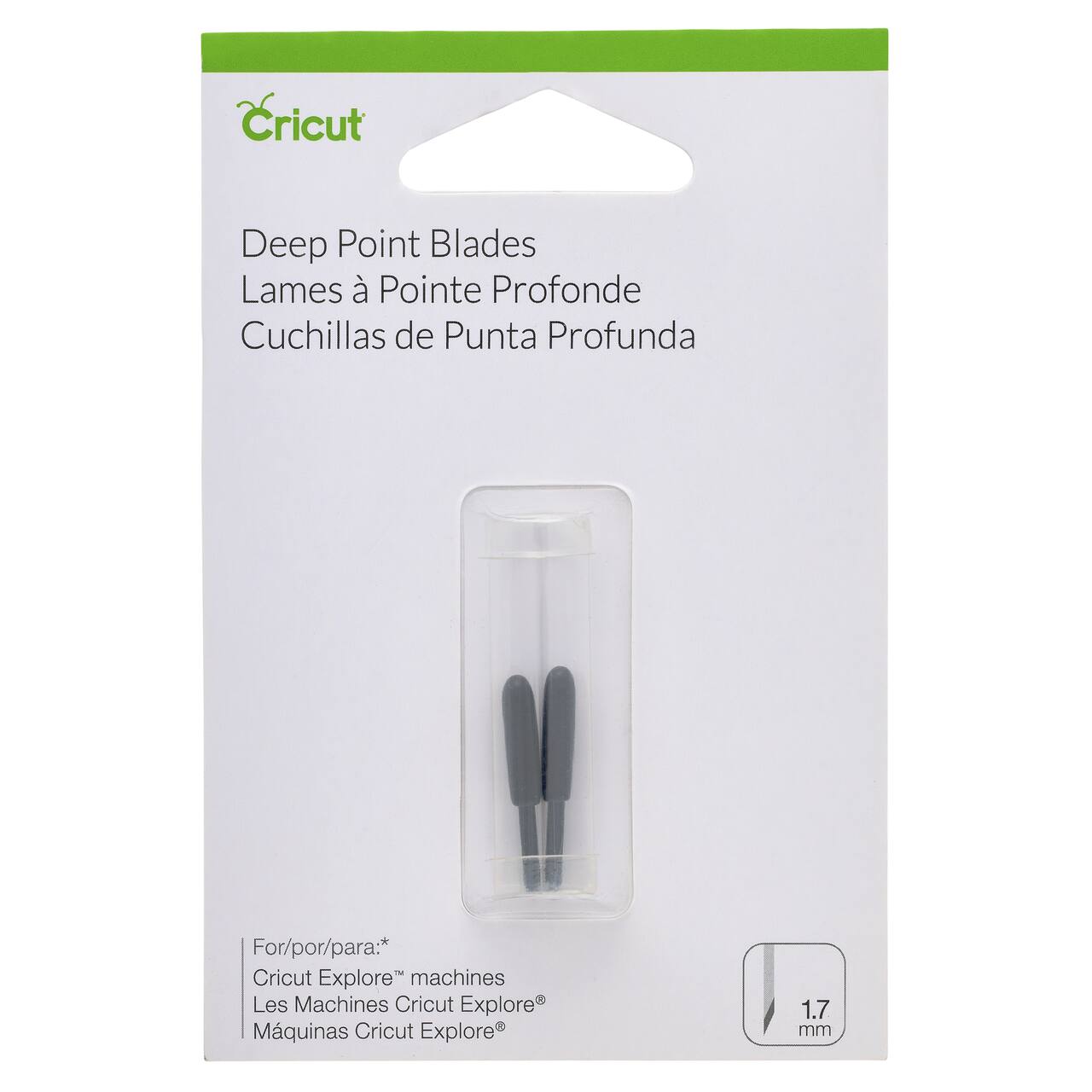 6 Packs: 2 ct. (12 total) Cricut® Deep Cut Refills